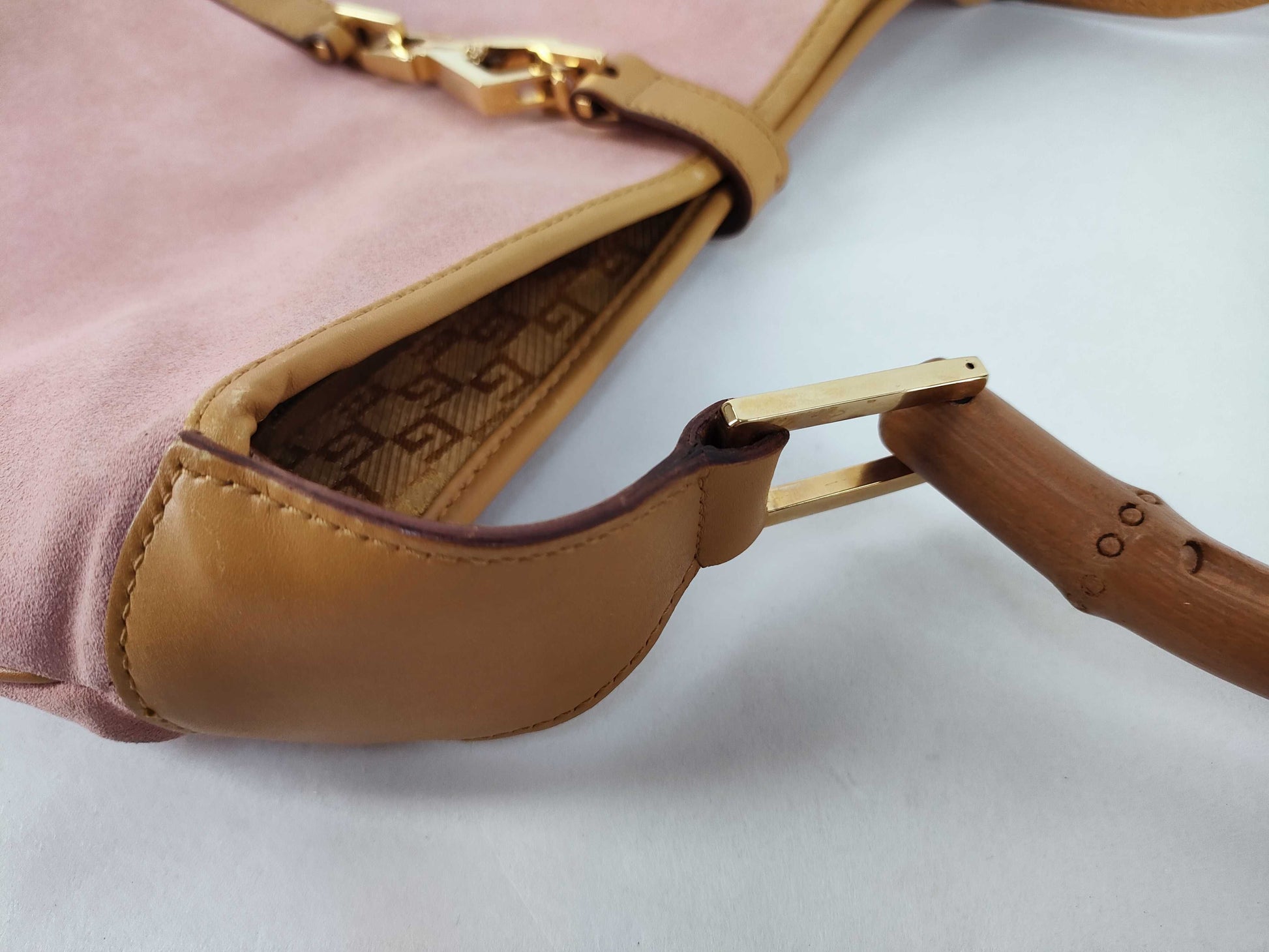 GUCCI GUCCI Suede Handbag Handbag