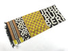BURBERRY Scarf Yellow/Black with Tag Other Accessories