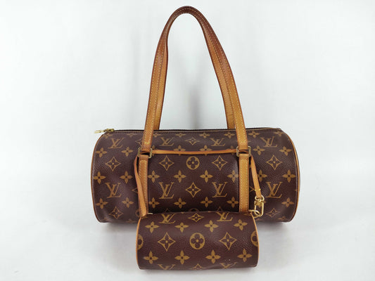 LOUIS VUITTON Monogram Papillon 30 Shoulder Bag M51385 SP0074 Handbag