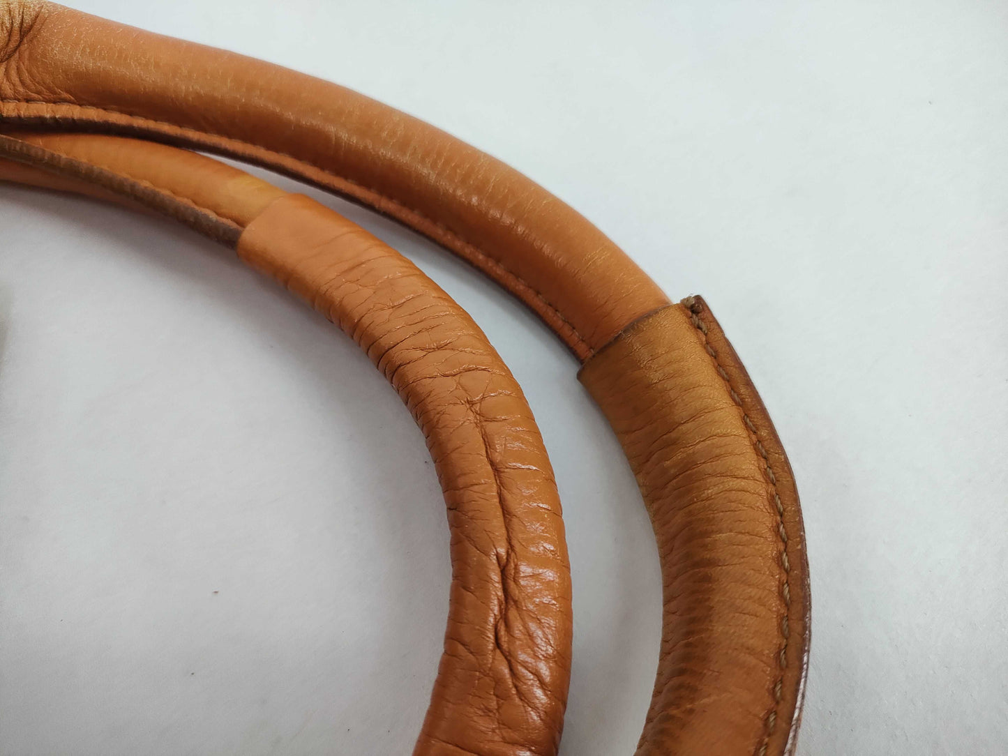 Chloe Paddington Handbag Leather 02-05-53 Camel Cadena/Key Handbag