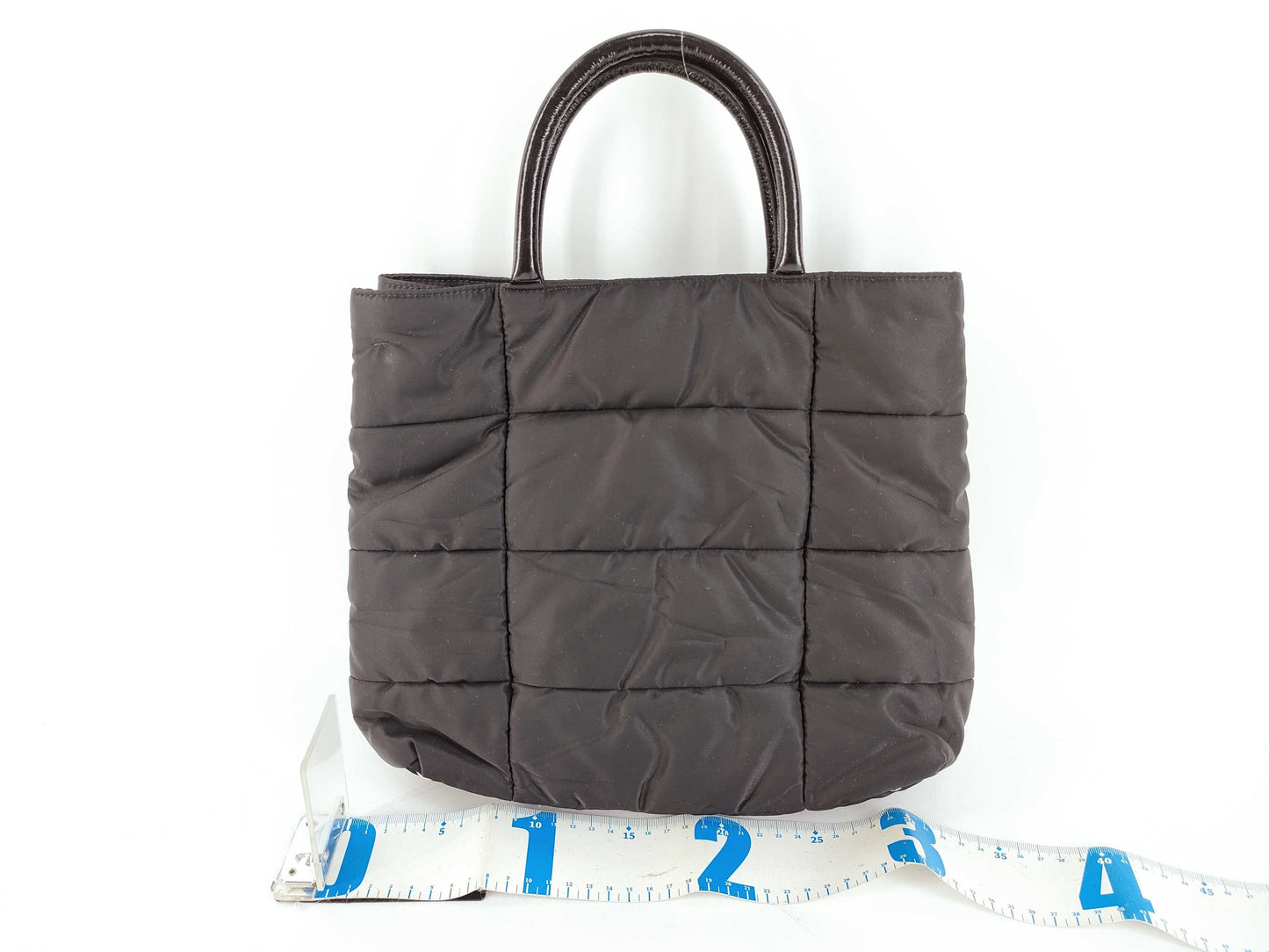 PRADA Nylon PRADA BN1596 2-Way Bag Black Handbag