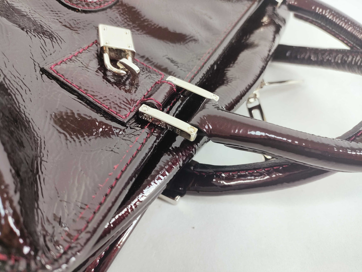 LOEWE Amazona Brown Boston Bag