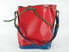 LOUIS VUITTON Epi Noe Shoulder Bag, Red and Blue, M44084, AR0915
