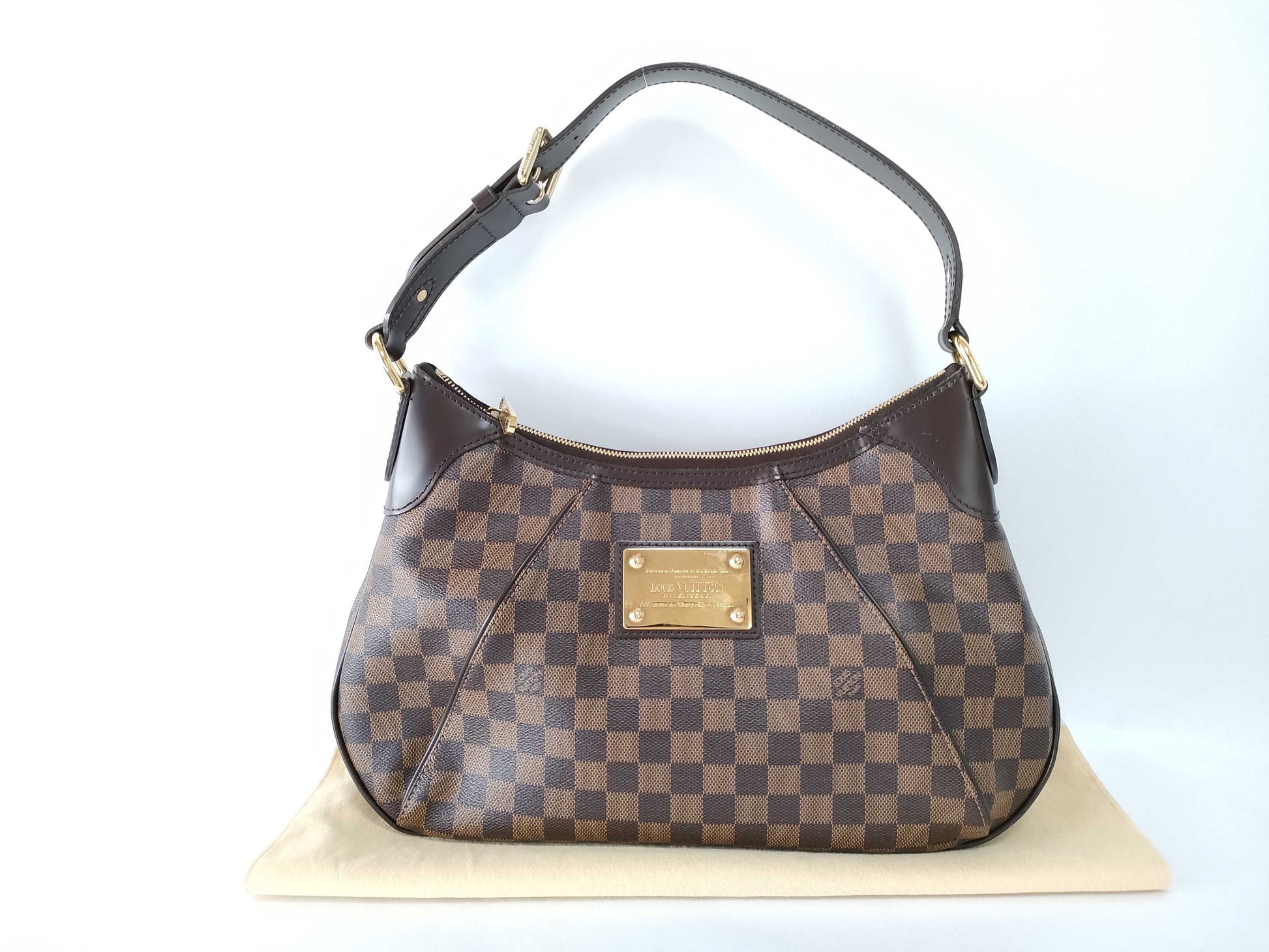 LOUIS VUITTON Damier Thames GM Shoulder Bag N48181/MI3058