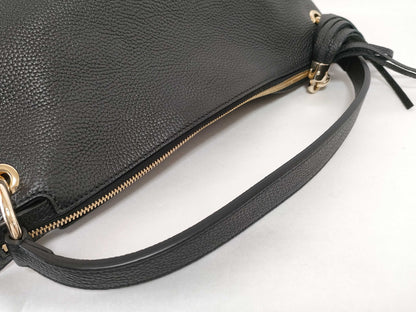 GUCCI Soho Interlocking Black Shoulder Bag 536194/000926