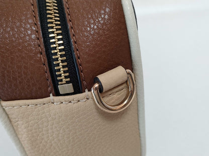 MARC JACOBS shoulder bag in black and brown