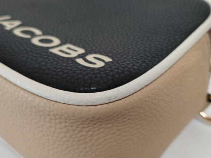 MARC JACOBS shoulder bag in black and brown