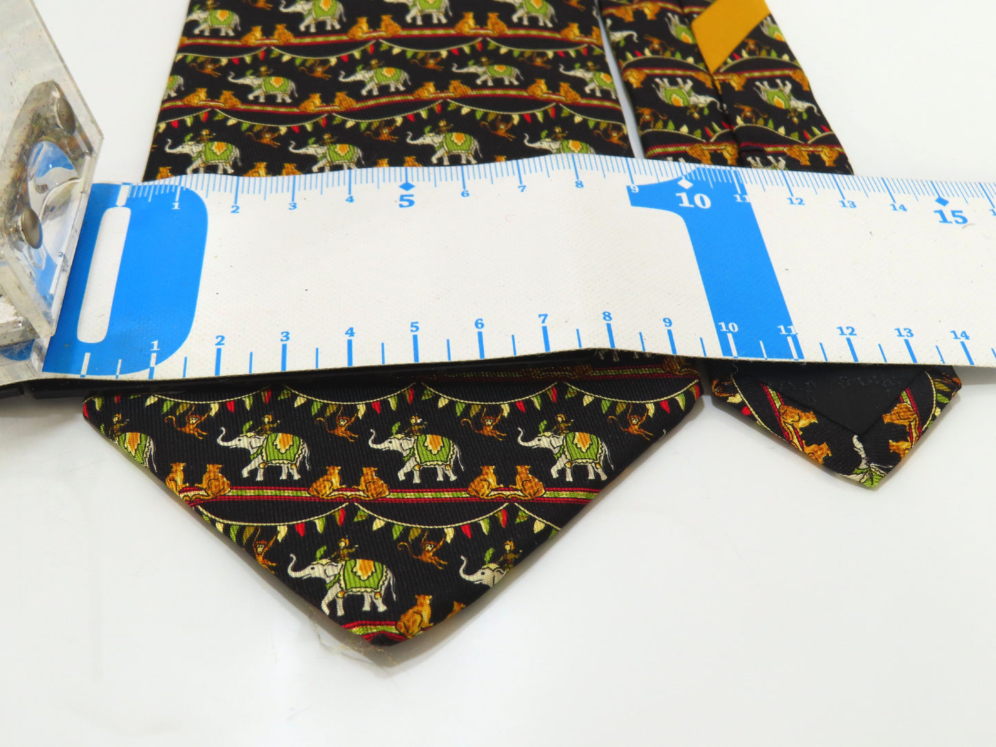 Salvatore Ferragamo elephant print tie
