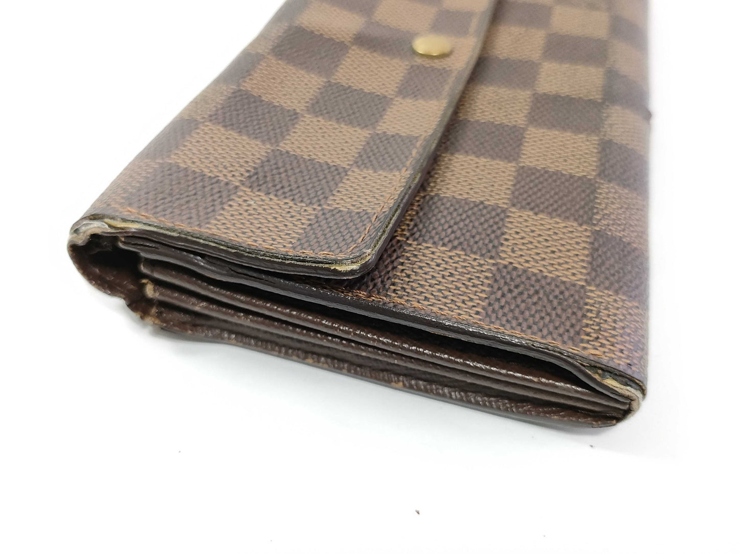 LOUIS VUITTON Damier Damier Portefeuille Sarah Wallet N61734/CA0025