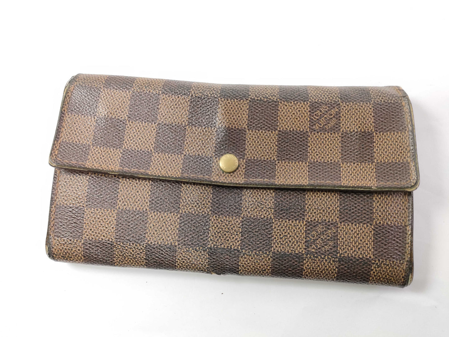 LOUIS VUITTON Damier Damier Portefeuille Sarah Wallet N61734/CA0025