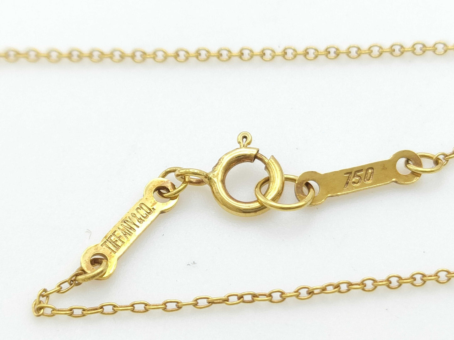 Tiffany & Co. Starfish Necklace in Yellow Gold 750, 3.2g 