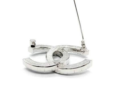 CHANEL Coco Mark Chanel Brooch Logo Coco Mark CC Mark Pin Badge Rhinestone Brooch