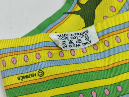 HERMES Twilly Silk Scarf