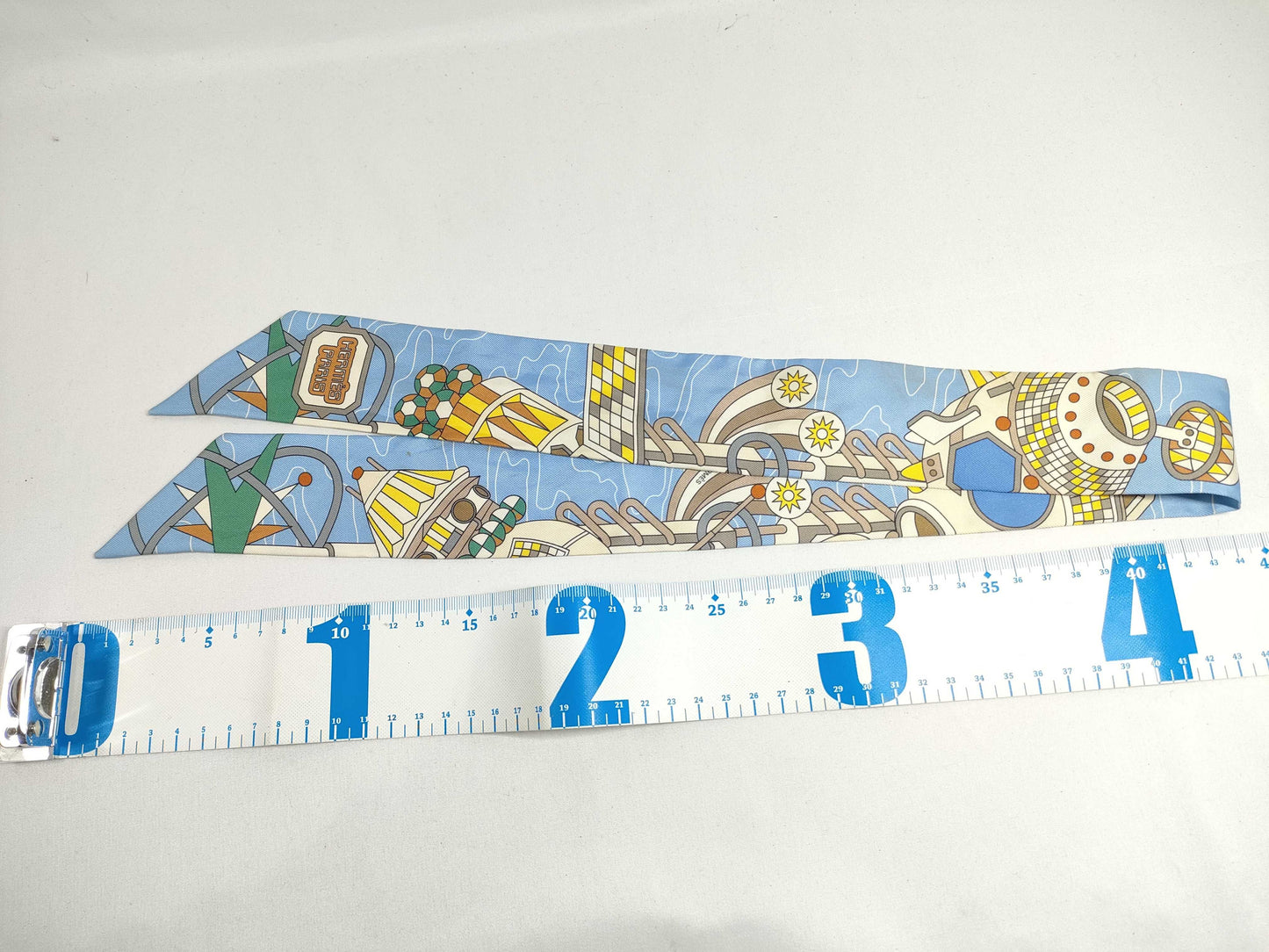 HERMES Twilly Silk Scarf Scarves and Other Accessories