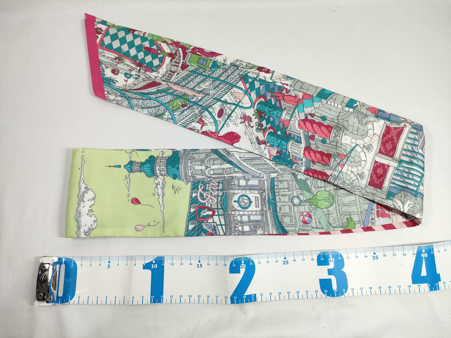 HERMES Twilly Silk Scarf Scarves and Other Accessories