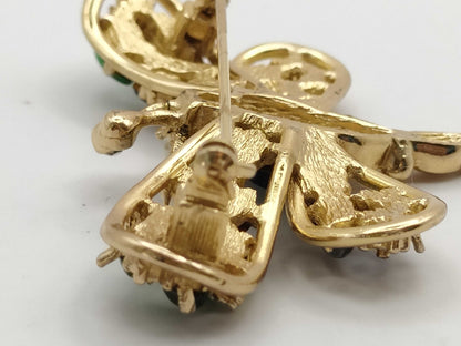 Dior Brooch Dragonfly Motif Brooch