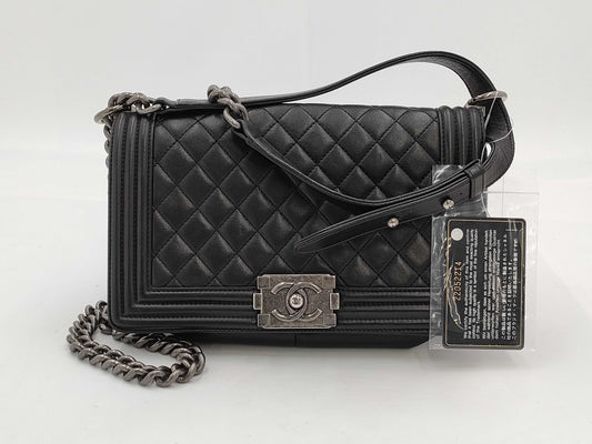  CHANEL Chanel Boy Shoulder Bag Shoulder Bag
