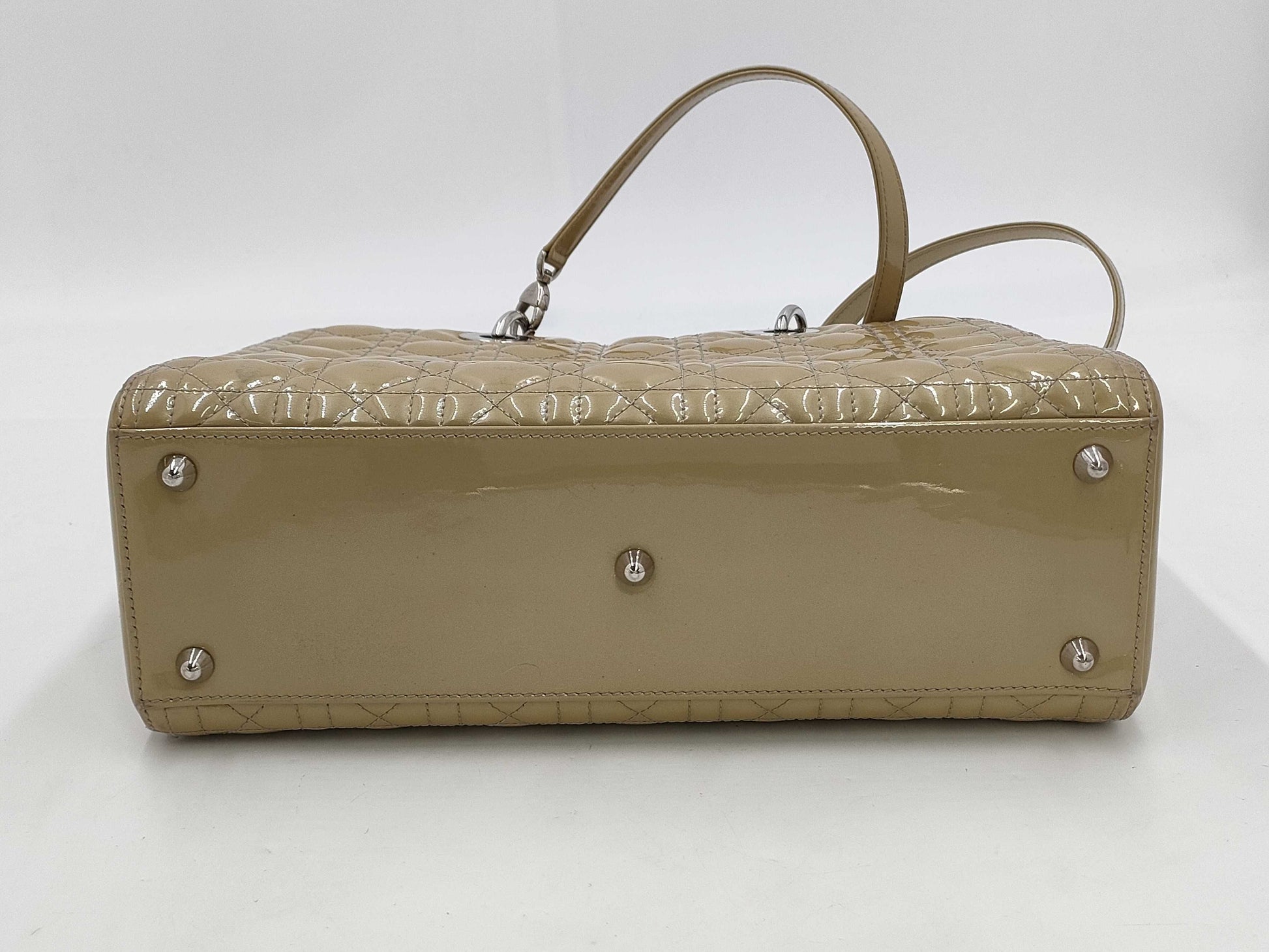 Dior Lady Dior Enamel Bag