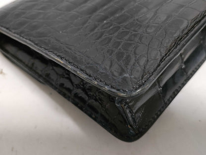 CELINE Shining Crocodile Star Ball Chain Shoulder Bag