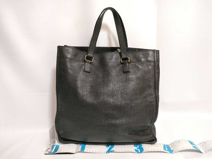 PRADA Vitello Dino Tote Bag, Black