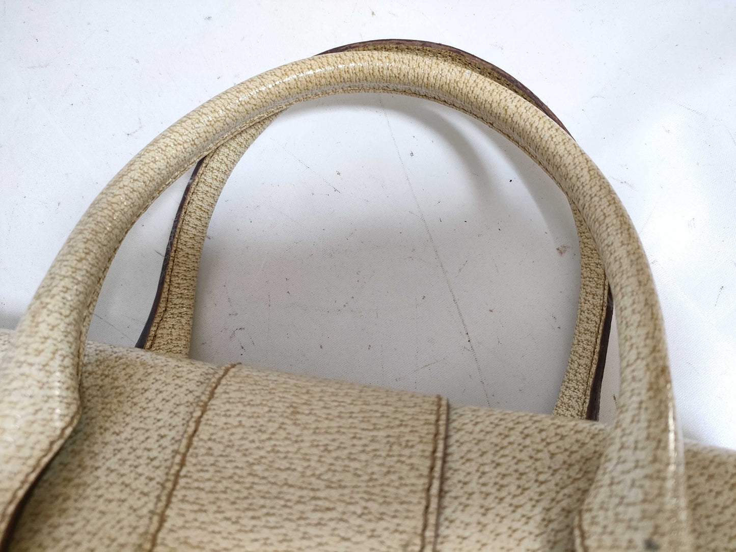 GUCCI GG Canvas Turnlock Handbag