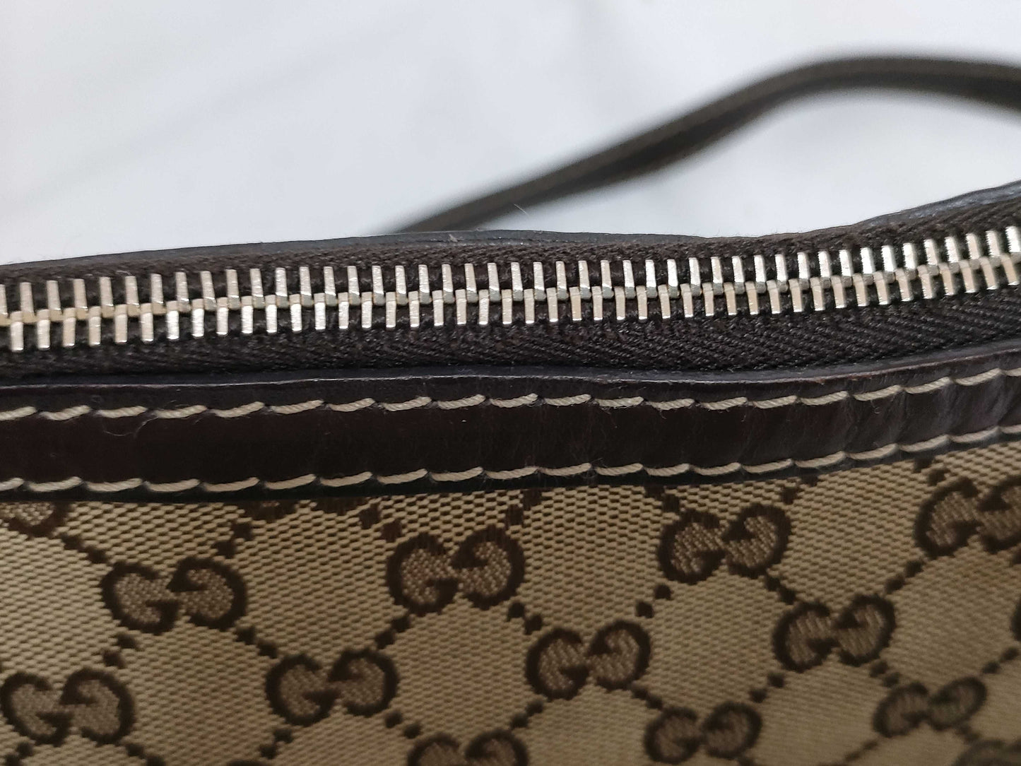 GUCCI GG Canvas Lovely Heart Intrecciato Shoulder Bag