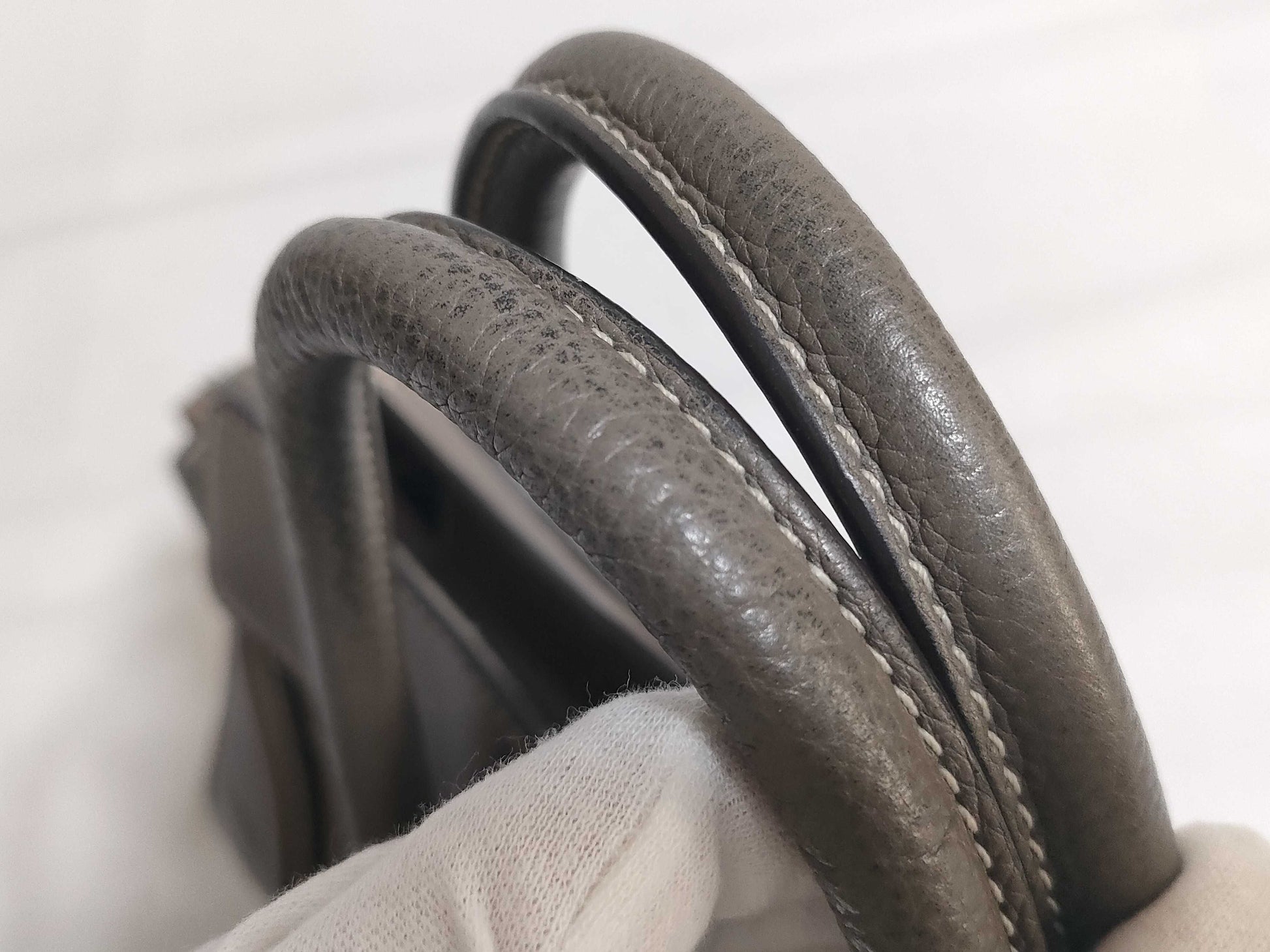 CELINE Luggage Micro Shopper Handbag