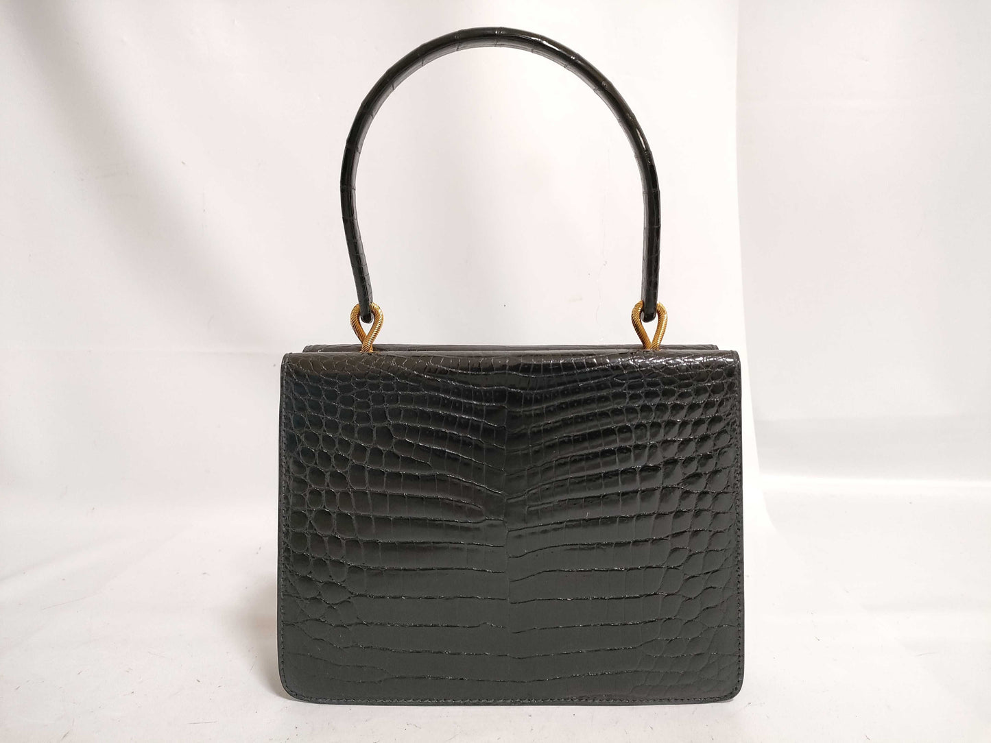 Morabito Shining Crocodile Vendome Handbag
