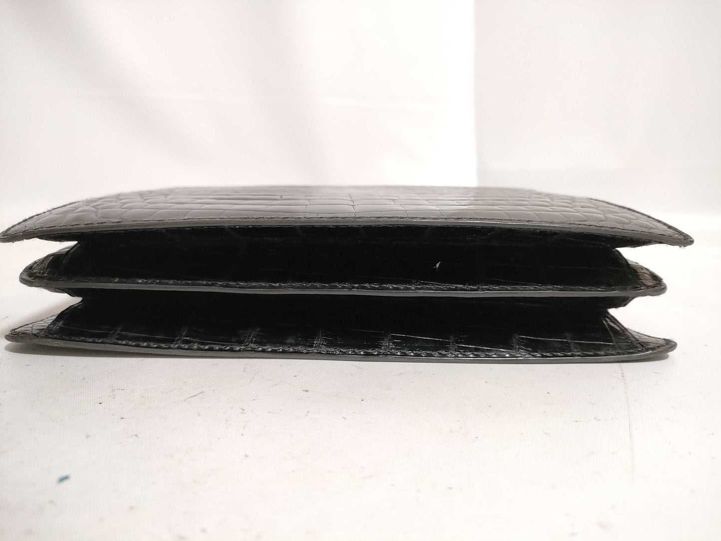 Morabito Shining Crocodile Vendome Handbag