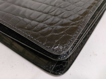 Morabito Shining Crocodile Vendome Handbag