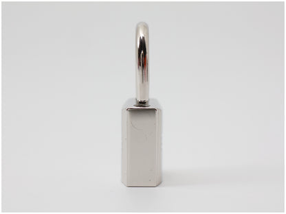 HERMES HERMES Cadena & Key Set 110 Silver Charm with Cord