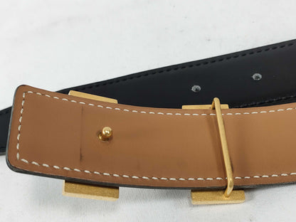 HERMES H Belt, □B Stamp, 65cm, Honbu 30,000-40,000 Yen Belt
