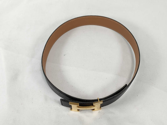 HERMES H Belt, □B Stamp, 65cm, Honbu 30,000-40,000 Yen Belt