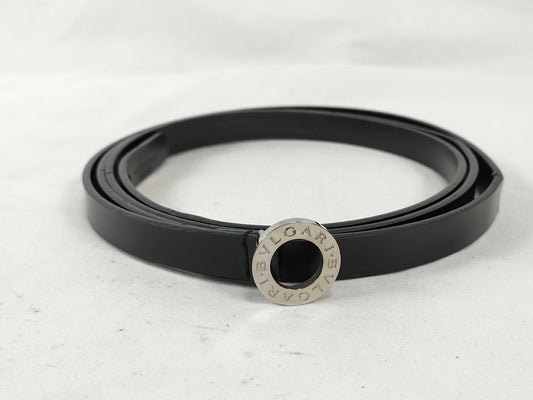 BVLGARI Bulgari Belt with Logo and Box