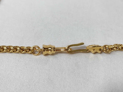 CHANEL Chanel Necklace Gold 95A with Box