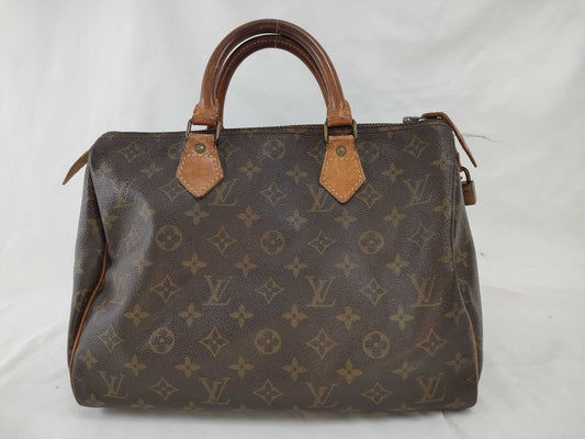 LOUIS VUITTON Monogram Speedy 30 M41108 822SA Boston Bag