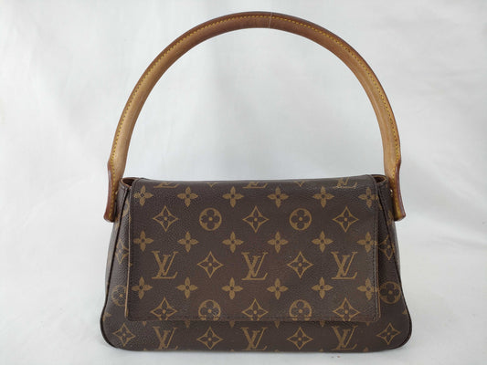 LOUIS VUITTON Monogram Mini Looping M51147 MI0013 Handbag