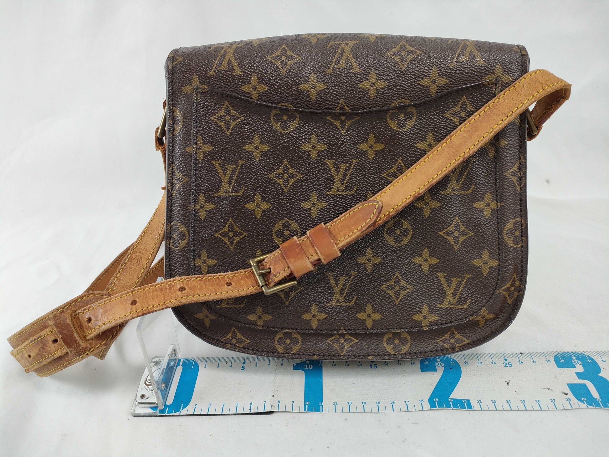 LOUIS VUITTON Monogram Saint-Cloud Shoulder Bag