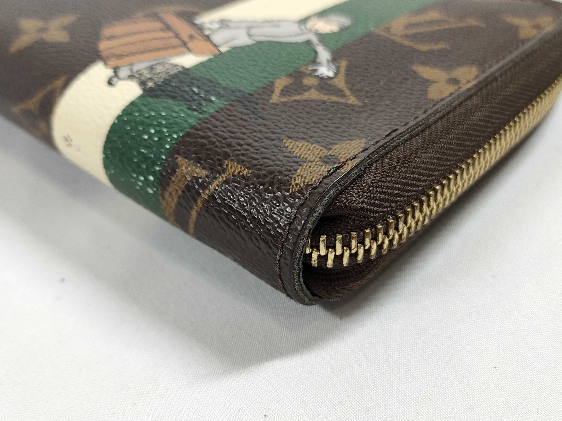 LOUIS VUITTON Zippy Organizer VI0096 Wallet