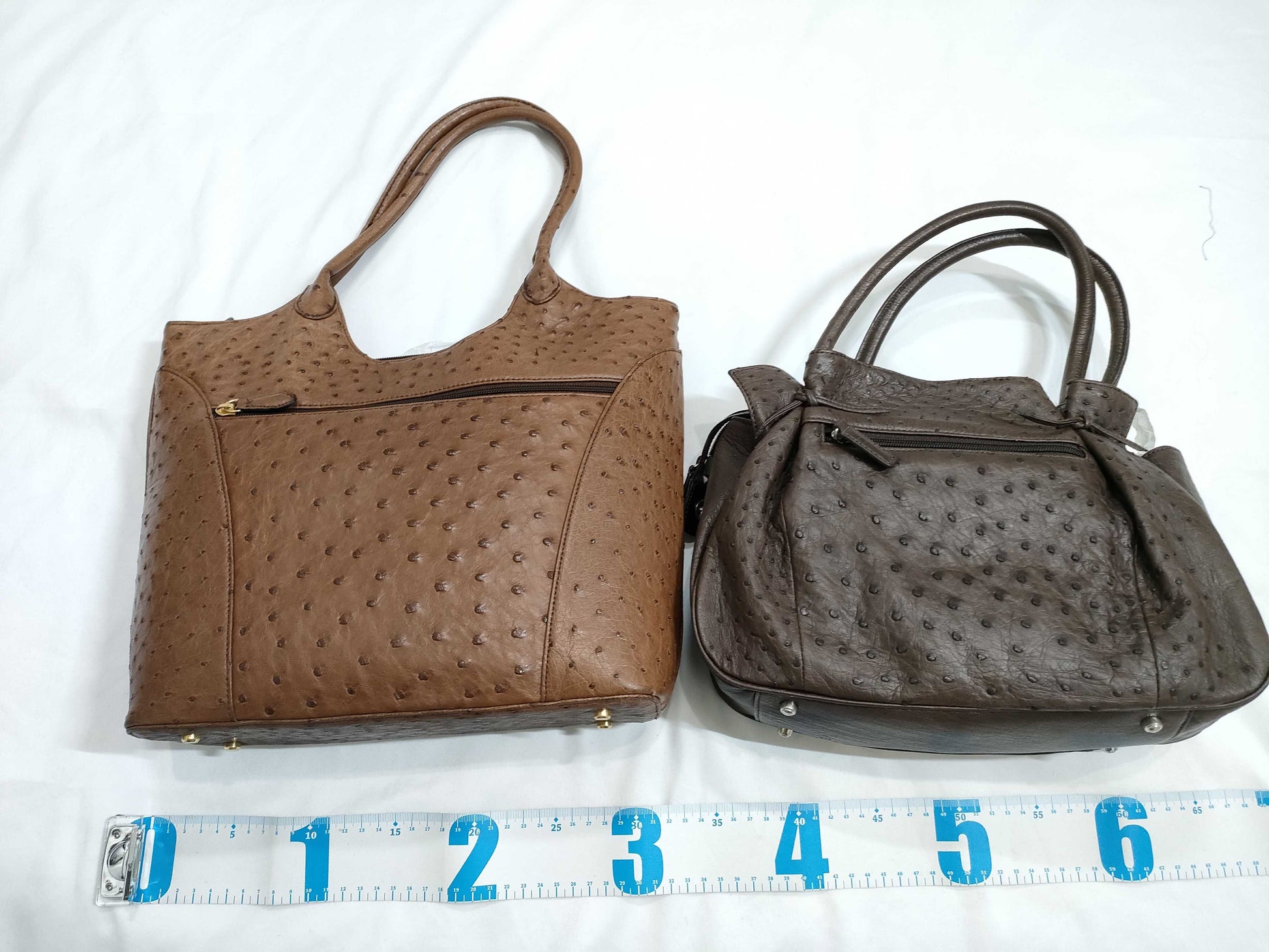 Ostrich handbag x 5 bags
