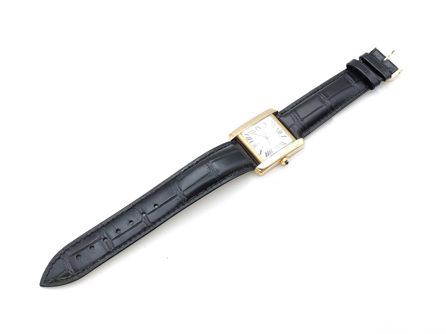 Cartier Tank Française LM W5000156 1840279534CE Automatic K18 Women's Watch