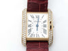 Cartier Tank Anglaise SM WT100013 358032461TX Quartz K18 Women's Watch