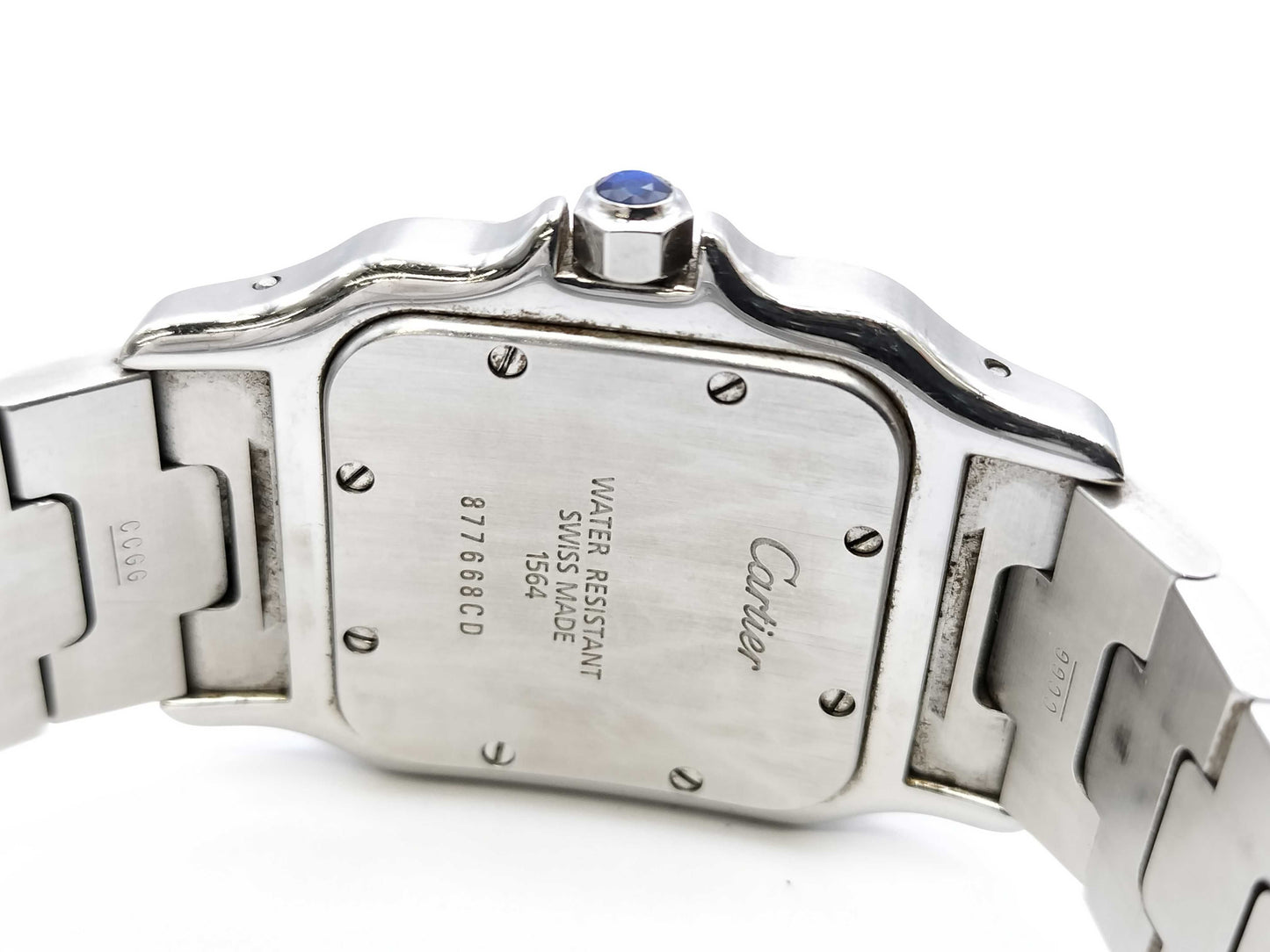 Cartier Santos Galbe LM W20060D6 1564877668CD Quartz Women's Watch