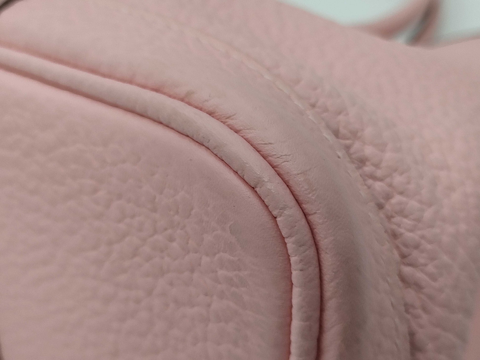 HERMES Garden Party 30 TPM T Stamp Pink Handbag