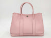 HERMES Garden Party 30 TPM T Stamp Pink Handbag