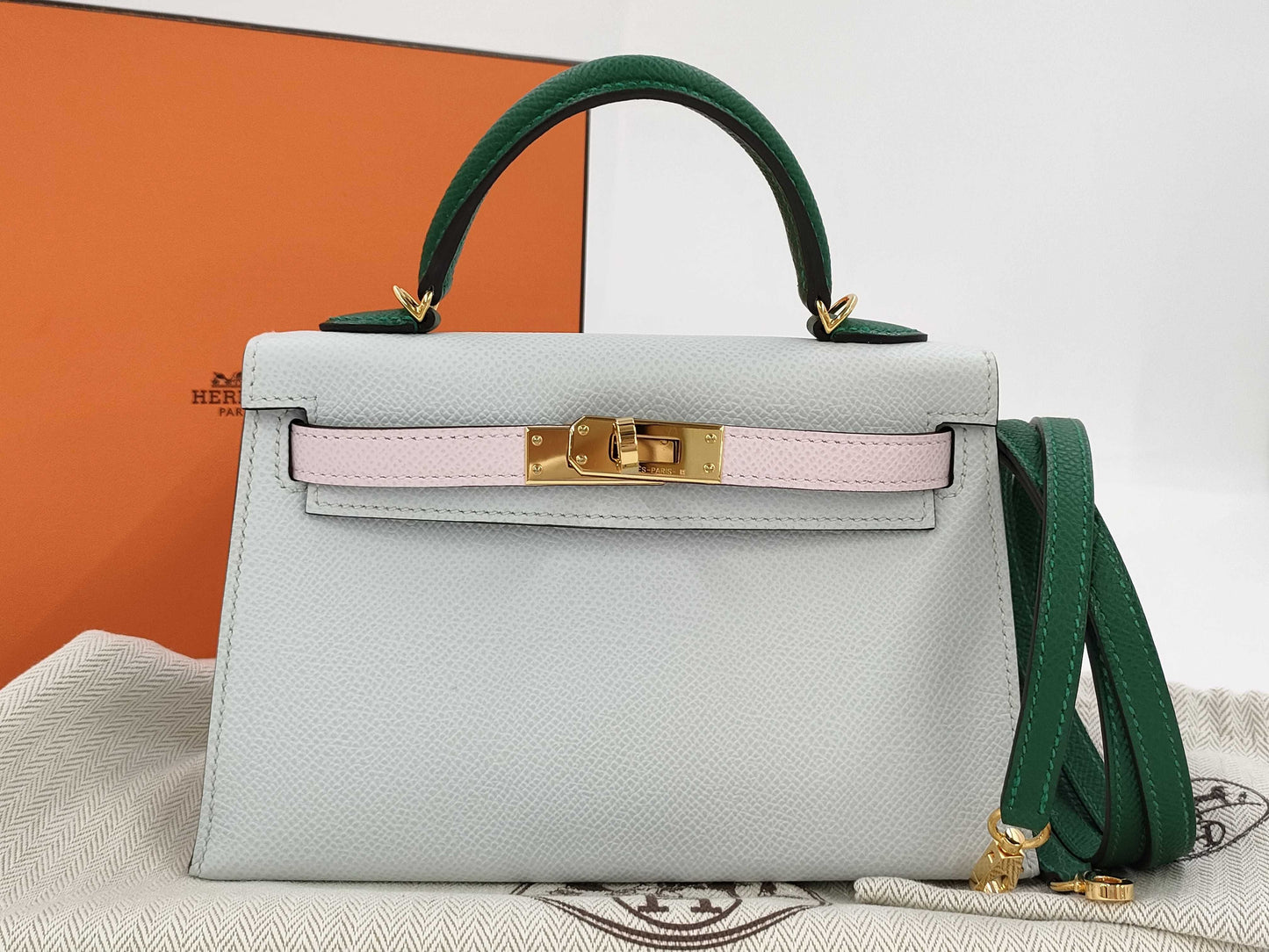 HERMES Mini Kelly Handbag