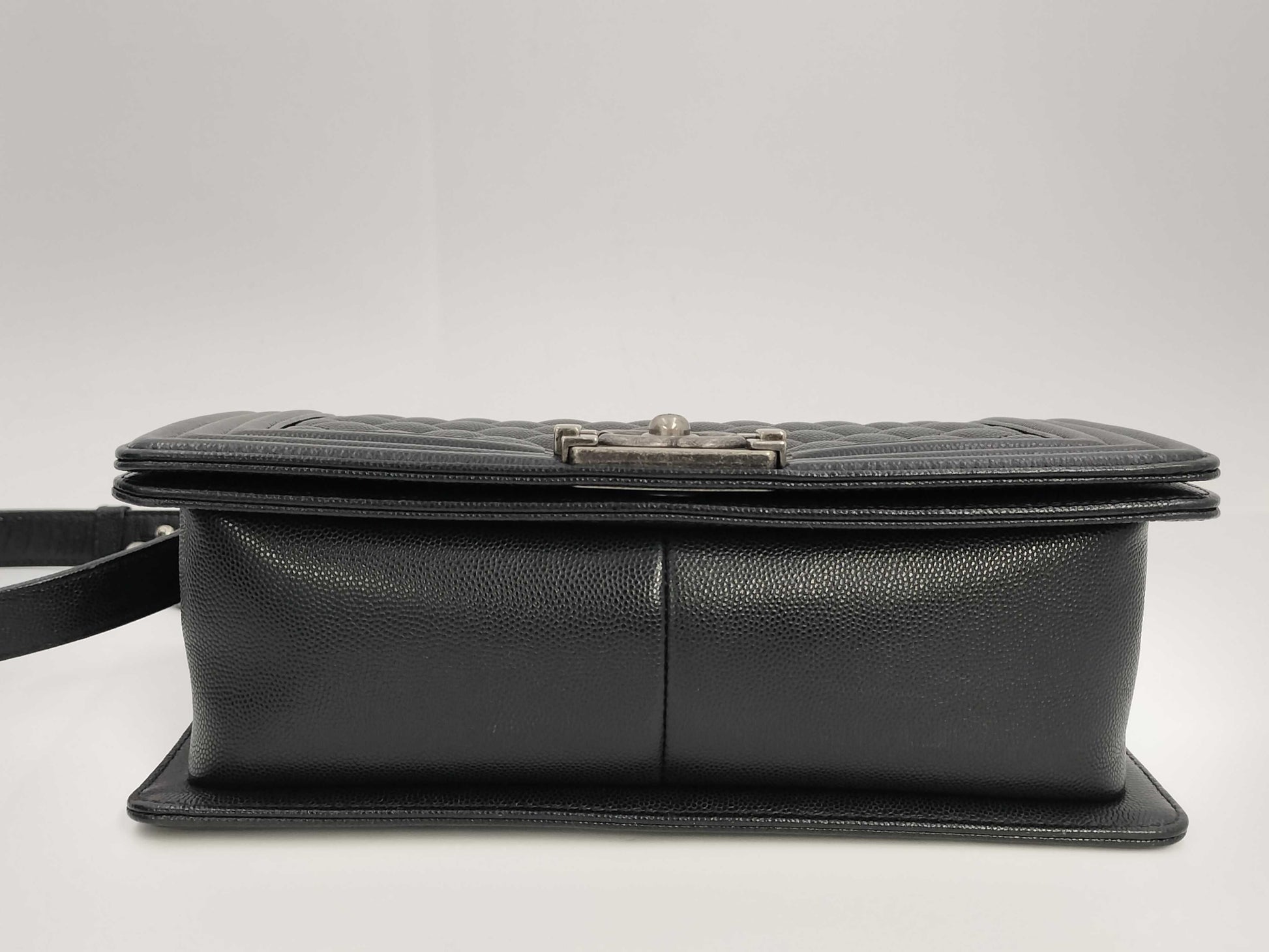 CHANEL Boy Chanel Caviar Shoulder Bag