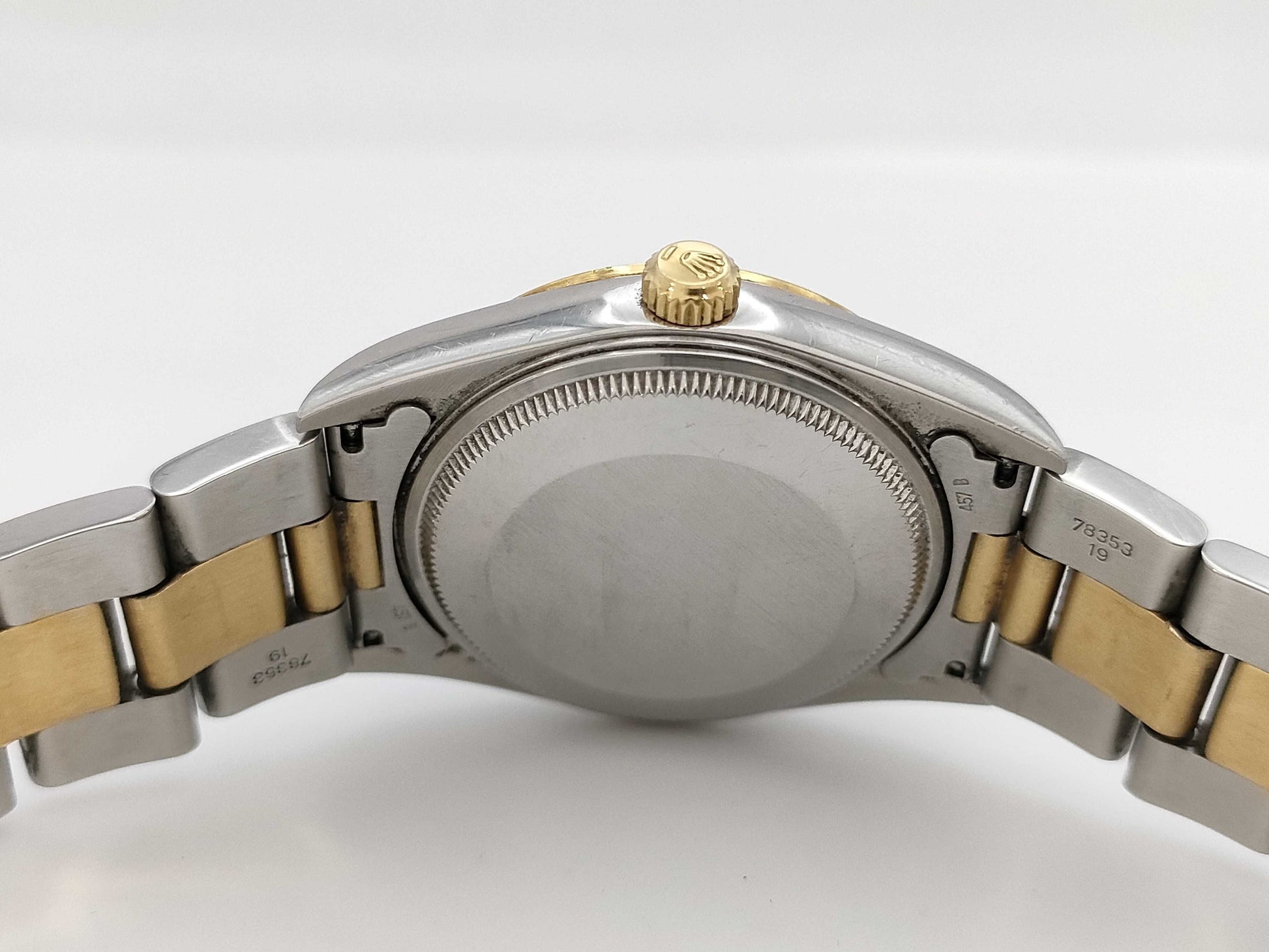 ROLEX 14203 W485407 Gray Dial Tritium Boys' Watch