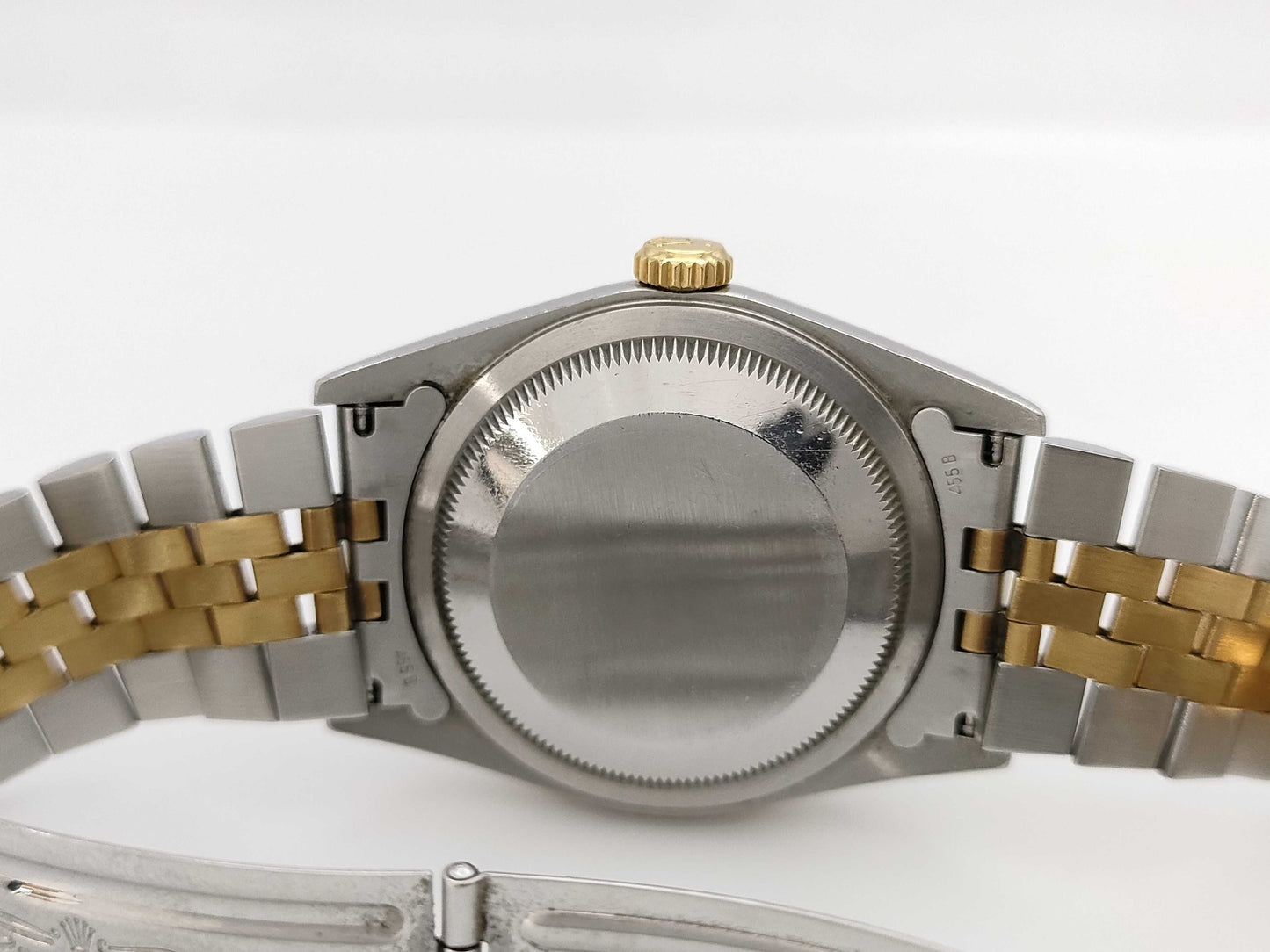 ROLEX 16233G T232760 Champagne Dial Boys' Watch