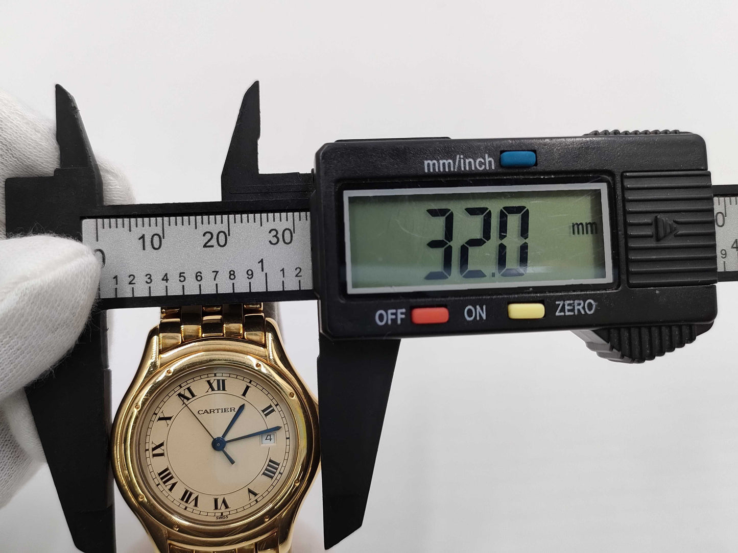 Cartier Panthere Cougar 887904 002371 Quartz K18 Boys' Watch